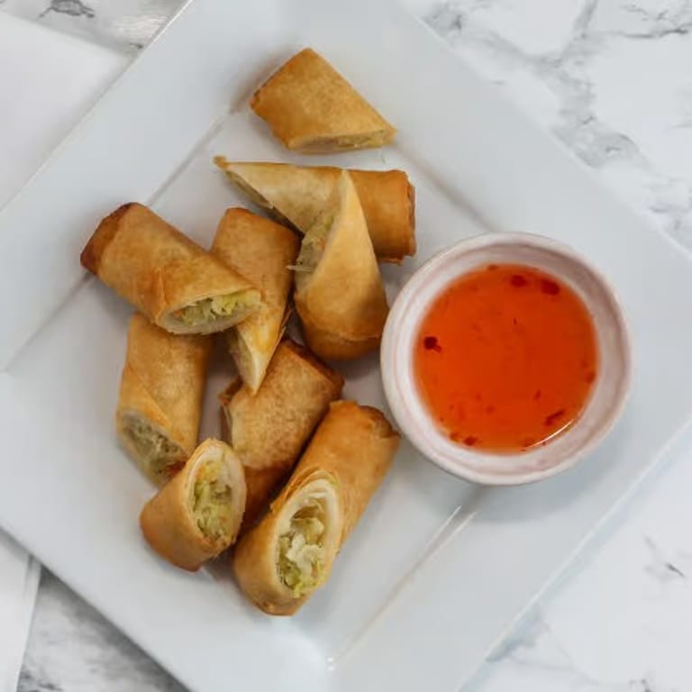 Savor Our Spring Rolls