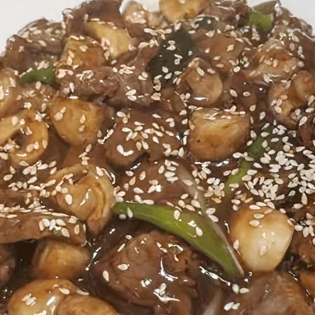 Mongolian Beef Entrée.